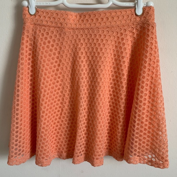 A’Gaci Orange Sherbert Circle Skirt - Picture 1 of 3